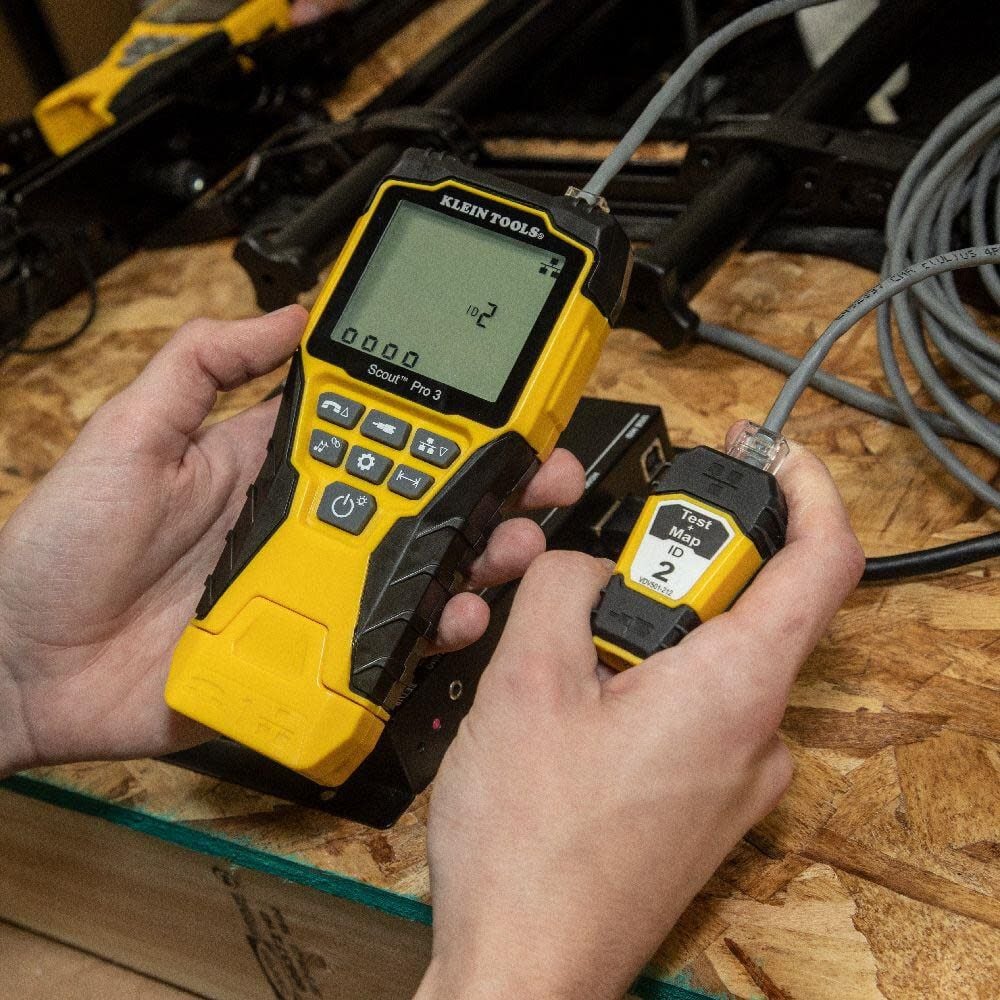 Klein Tools VDV770-850 Tester Remote Upgrade Kit for Scout Pro 3 Tester with Single-step Test + Map Remotes (#2 thru #6) - Image 3