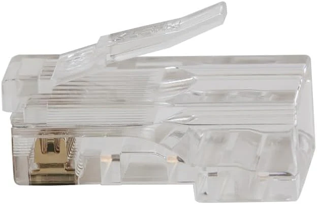 Klein Tools VDV826-729 Pass-Thru Modular Data Plugs RJ45-CAT6 (Pack of 10) - Image 4