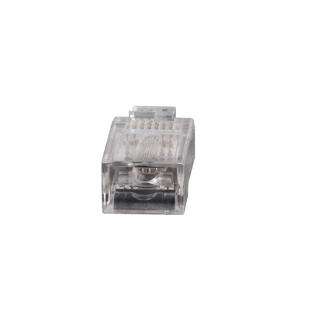 Klein Tools VDV826-763 Pass-Thru Modular Data Plug, RJ45 CAT6, Gold Plated, Pass Through Connectors 200-Pack - Image 10