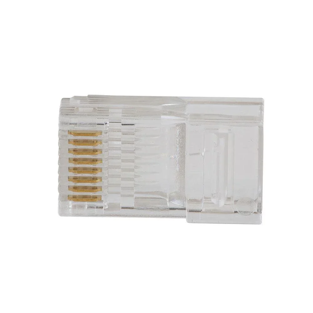 Klein Tools VDV826-763 Pass-Thru Modular Data Plug, RJ45 CAT6, Gold Plated, Pass Through Connectors 200-Pack - Image 8