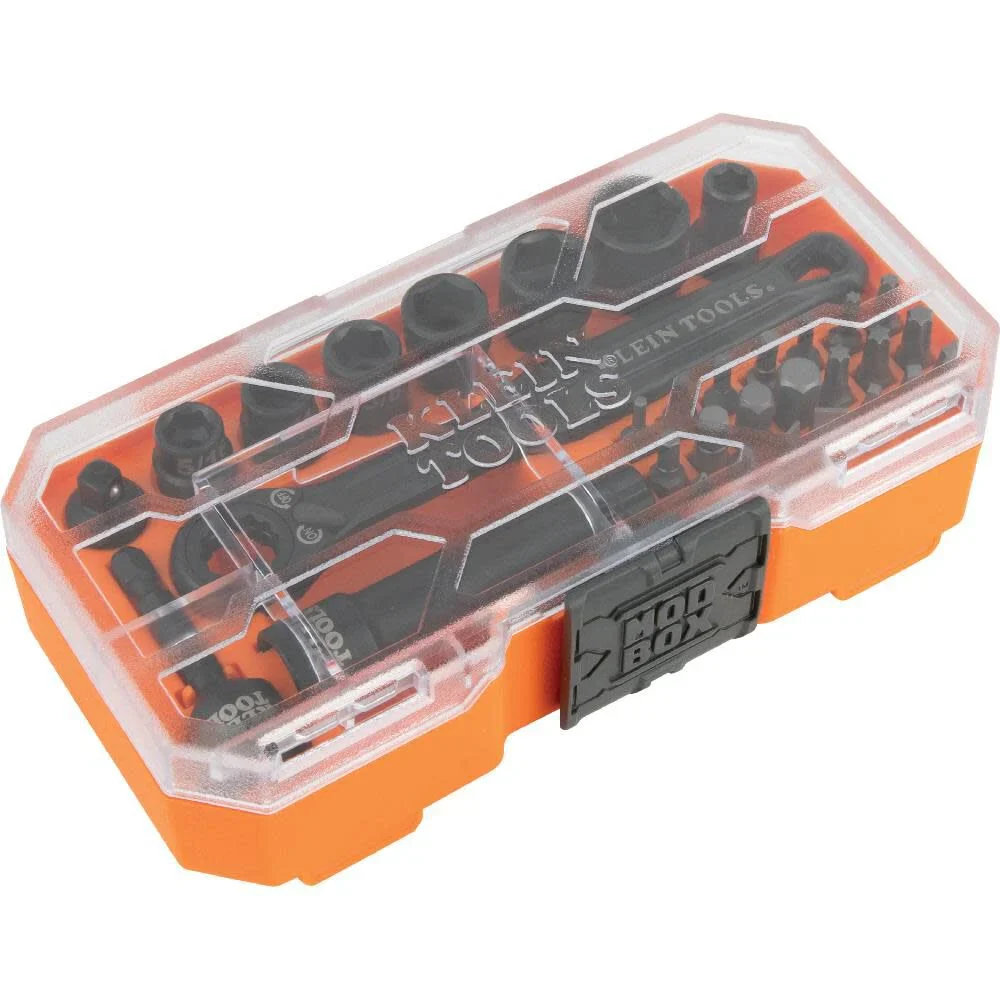 Klein Tools KNECT Small Pass-Through Socket Set 32pc - 65300 - Image 3