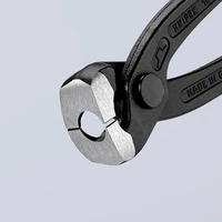 KNIPEX 8-3/4" Ear Clamp Pliers with Front and Side Jaws - Image 5