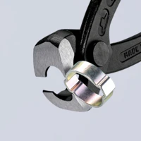 KNIPEX 8-3/4" Ear Clamp Pliers with Front and Side Jaws - Image 7