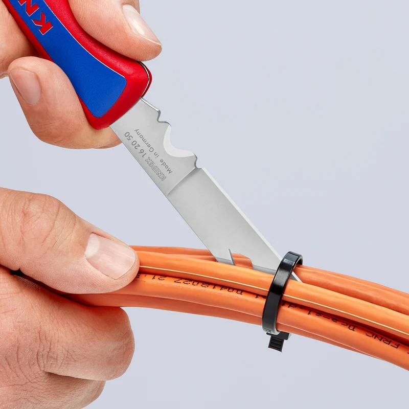 KNIPEX 7-3/4" Electrician's Folding Knife - Image 9