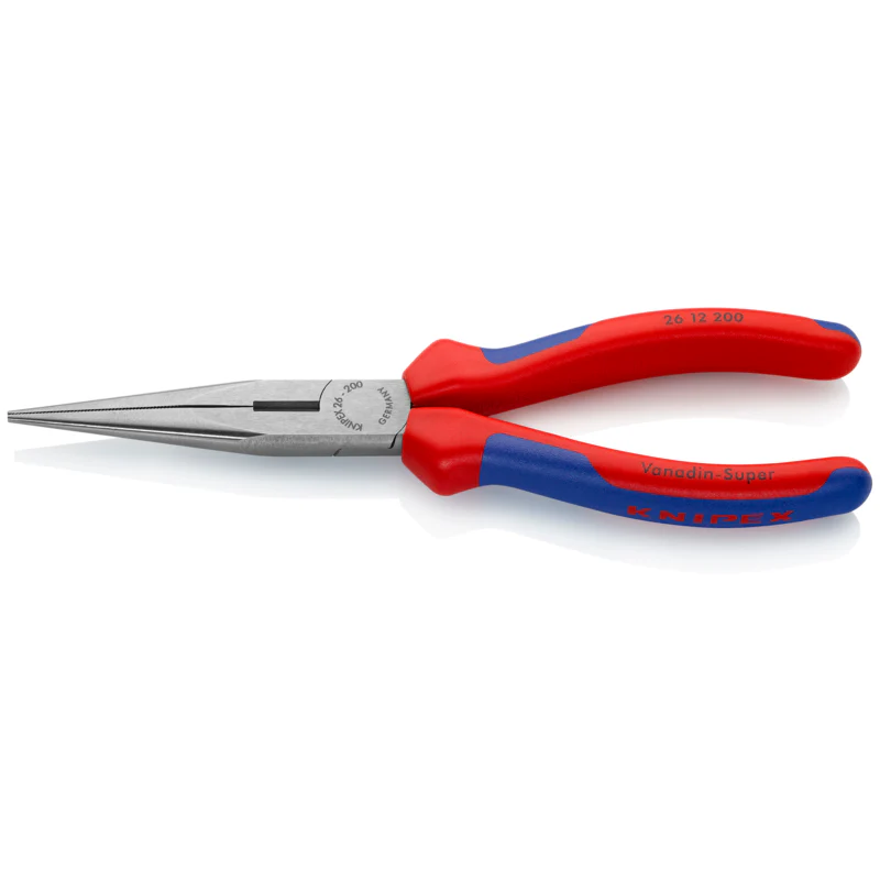 KNIPEX 8" Long Nose Pliers with Cutter - Image 2