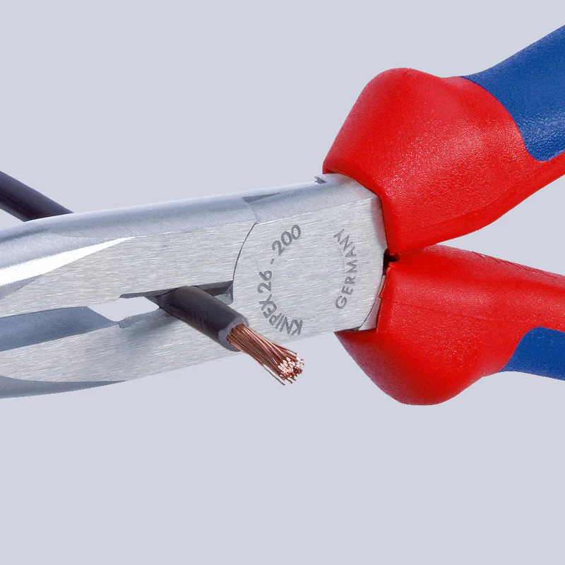 KNIPEX 8" Long Nose Pliers with Cutter - Image 7