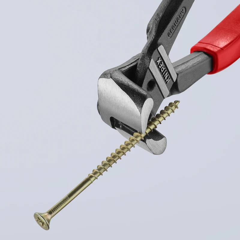 KNIPEX 8" High Leverage Bolt End Cutting Nippers - Image 8