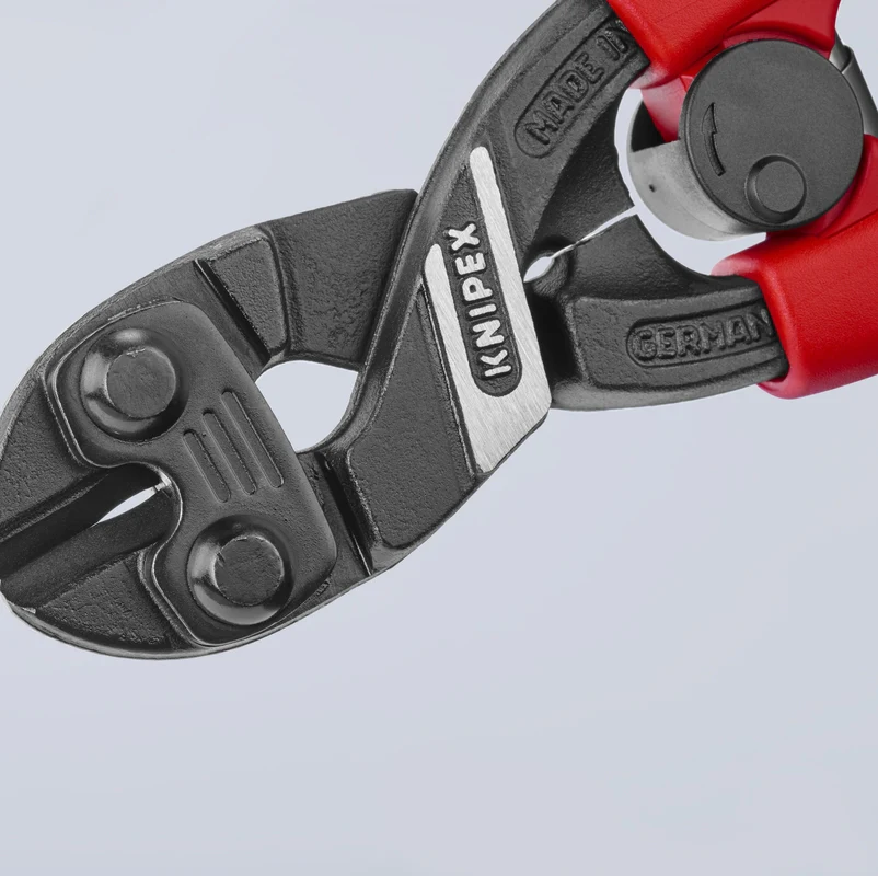 KNIPEX 8" CoBolt High Leverage Compact Bolt Cutters-Notched Blade - Image 4