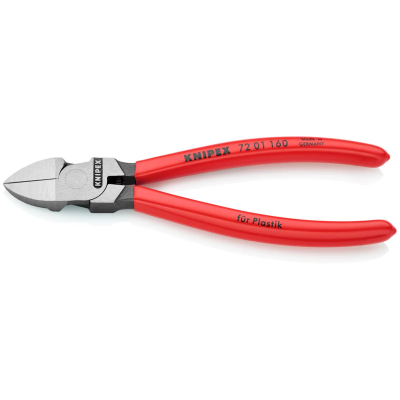 KNIPEX 6-1/4" Diagonal Pliers for Flush Cutting Plastics - Image 2