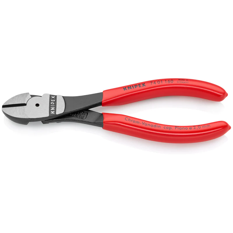 KNIPEX 6-1/4" High Leverage Diagonal Cutters - Image 2