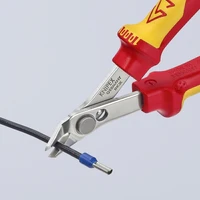 KNIPEX 5" Electronics Super Knips- 1000V Insulated - Image 9