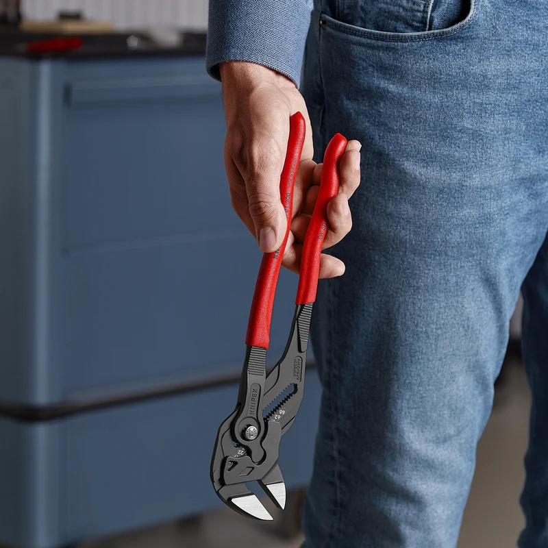KNIPEX 12" Tools Pliers Wrench, Black Finish - Image 6