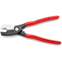 KNIPEX 8" Cable Shears-Twin Cutting Edges - Image 3
