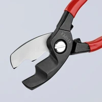 KNIPEX 8" Cable Shears-Twin Cutting Edges - Image 4