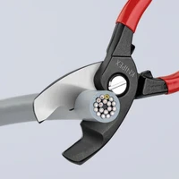 KNIPEX 8" Cable Shears-Twin Cutting Edges - Image 6