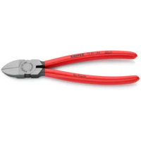 KNIPEX 7-1/4" Diagonal Pliers for Flush Cutting Plastics - Image 2
