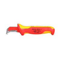KNIPEX 7" Dismantling Knife-1000V Insulated - Image 2