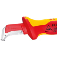 KNIPEX 7" Dismantling Knife-1000V Insulated - Image 4