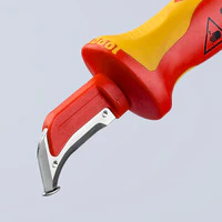 KNIPEX 7" Dismantling Knife-1000V Insulated - Image 5