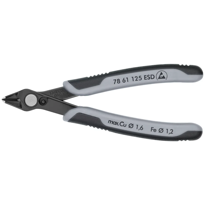 KNIPEX 5" Electronics Super Knips-ESD Handles