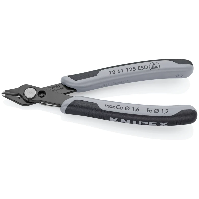 KNIPEX 5" Electronics Super Knips-ESD Handles - Image 2