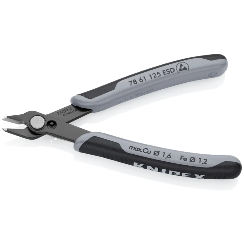 KNIPEX 5" Electronics Super Knips-ESD Handles - Image 3
