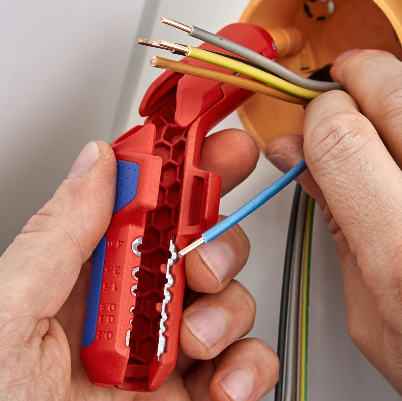 KNIPEX 5-1/4" KNIPEX ErgoStrip Universal Dismantling Tool, Right-Handed - Image 14