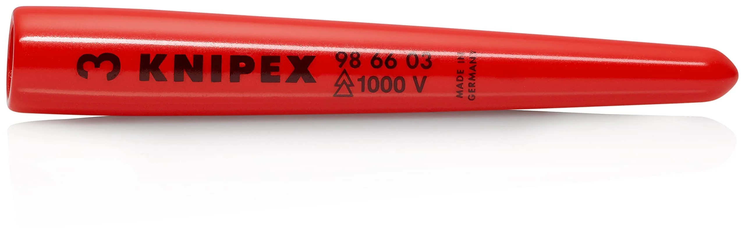 Knipex Plastic Slip-On Cap conical 80 mm 98 66 03 - Image 2