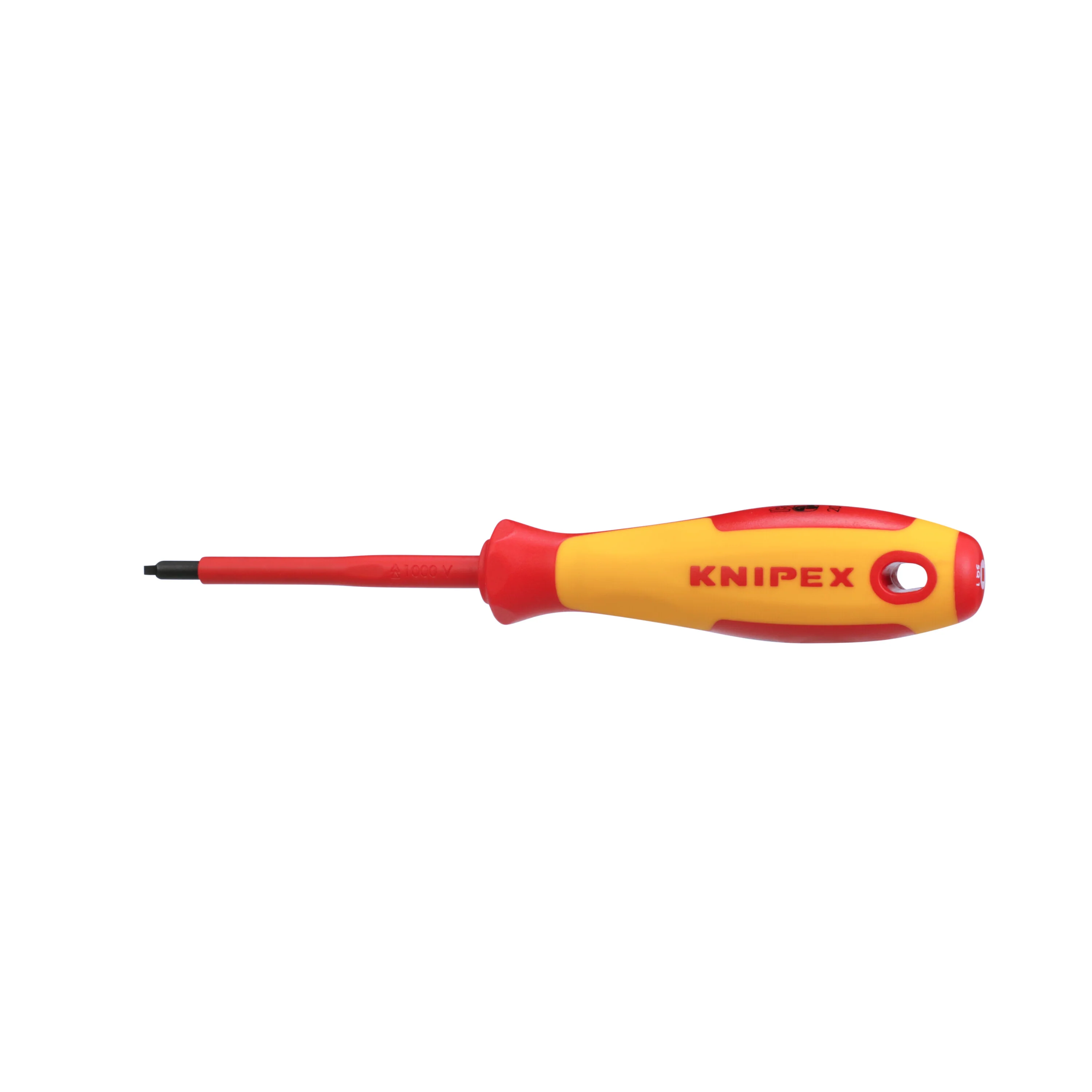 KNIPEX 3-1/8" Square Drive Screwdriver, 1000V Insulated, R1 - Image 2