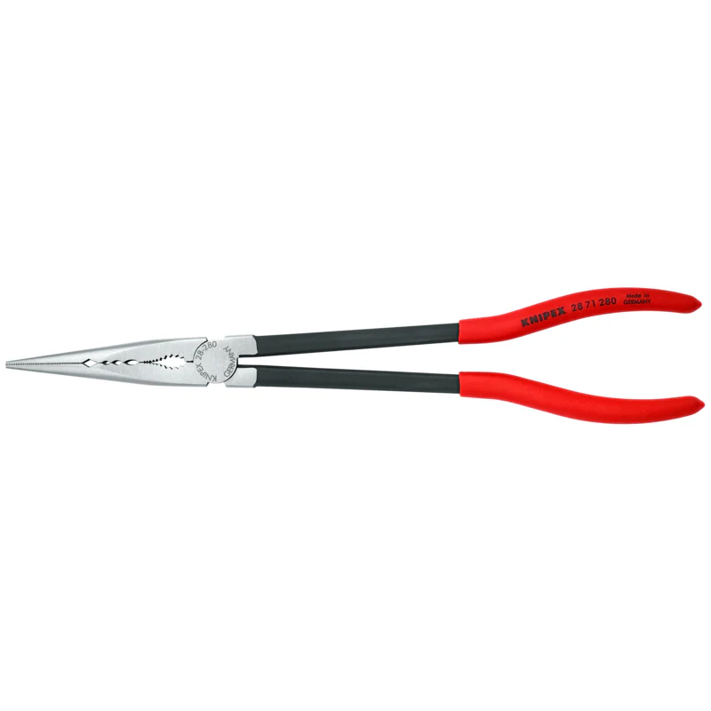 KNIPEX 2-Piece XL Long Needle Nose Pliers Set with Keeper Pouch - Image 4