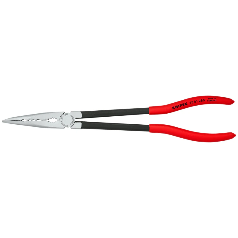 KNIPEX 2-Piece XL Long Needle Nose Pliers Set with Keeper Pouch - Image 9