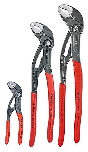 KNIPEX 3-Piece Cobra Set with Keeper Pouch
