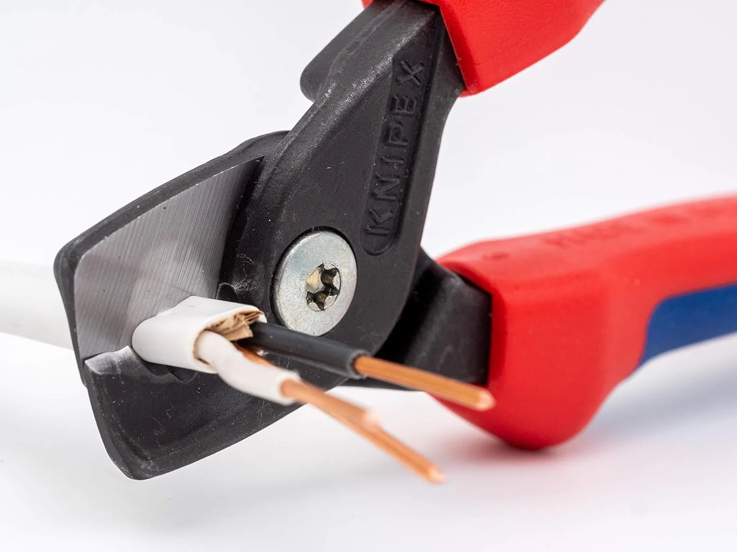 KNIPEX 6-1/4" StepCut Cable Shears-1000V Insulated - Image 6
