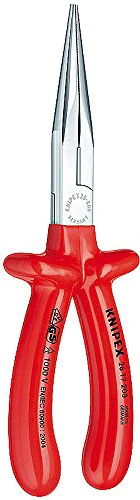 KNIPEX Tools Long Nose Pliers with Cutter, 1000V Insulated - Image 3