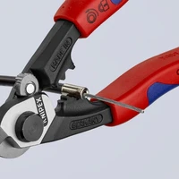 KNIPEX 7-1/2" Wire Rope Shears - Image 9