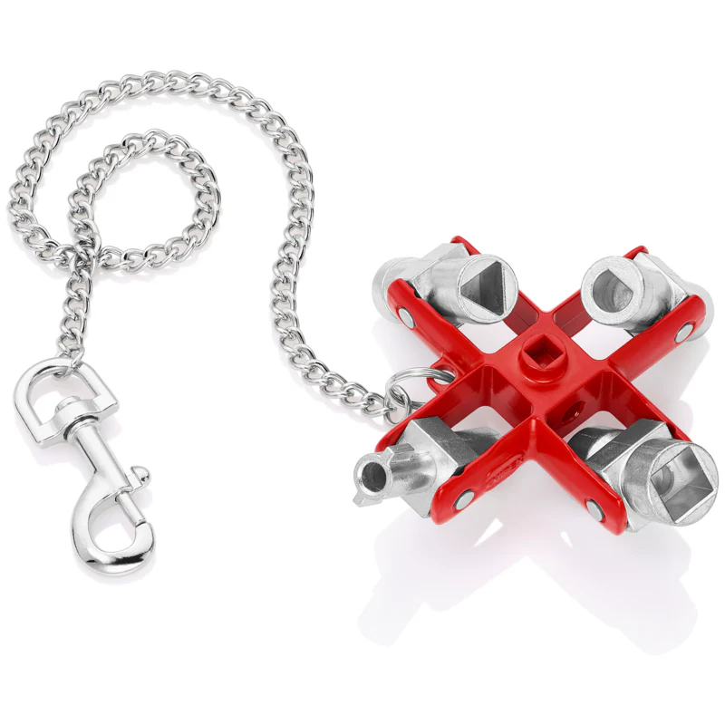 KNIPEX 3-1/4" Universal Control Cabinet Key - Image 3