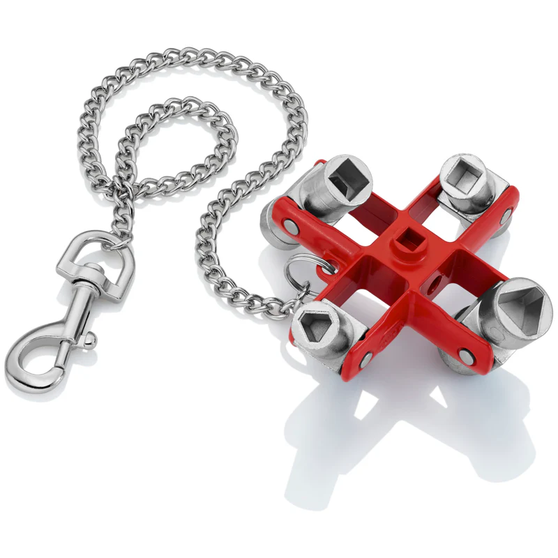 KNIPEX 3-1/4" Universal Control Cabinet Key - Image 4