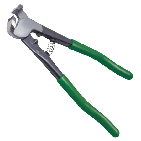 Kraft Tool ST020 8" Carbide Nippers - 5/8" Offset Jaws (3/16" Opening) (Both Edges Straight)