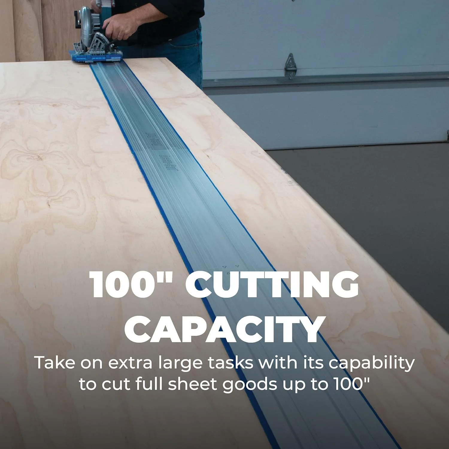 Kreg KMA3700 Accu-Cut XL - Universal Track Saw Guide System - Make Straight, Cross, Rip & Angled Cuts Easily - Image 5