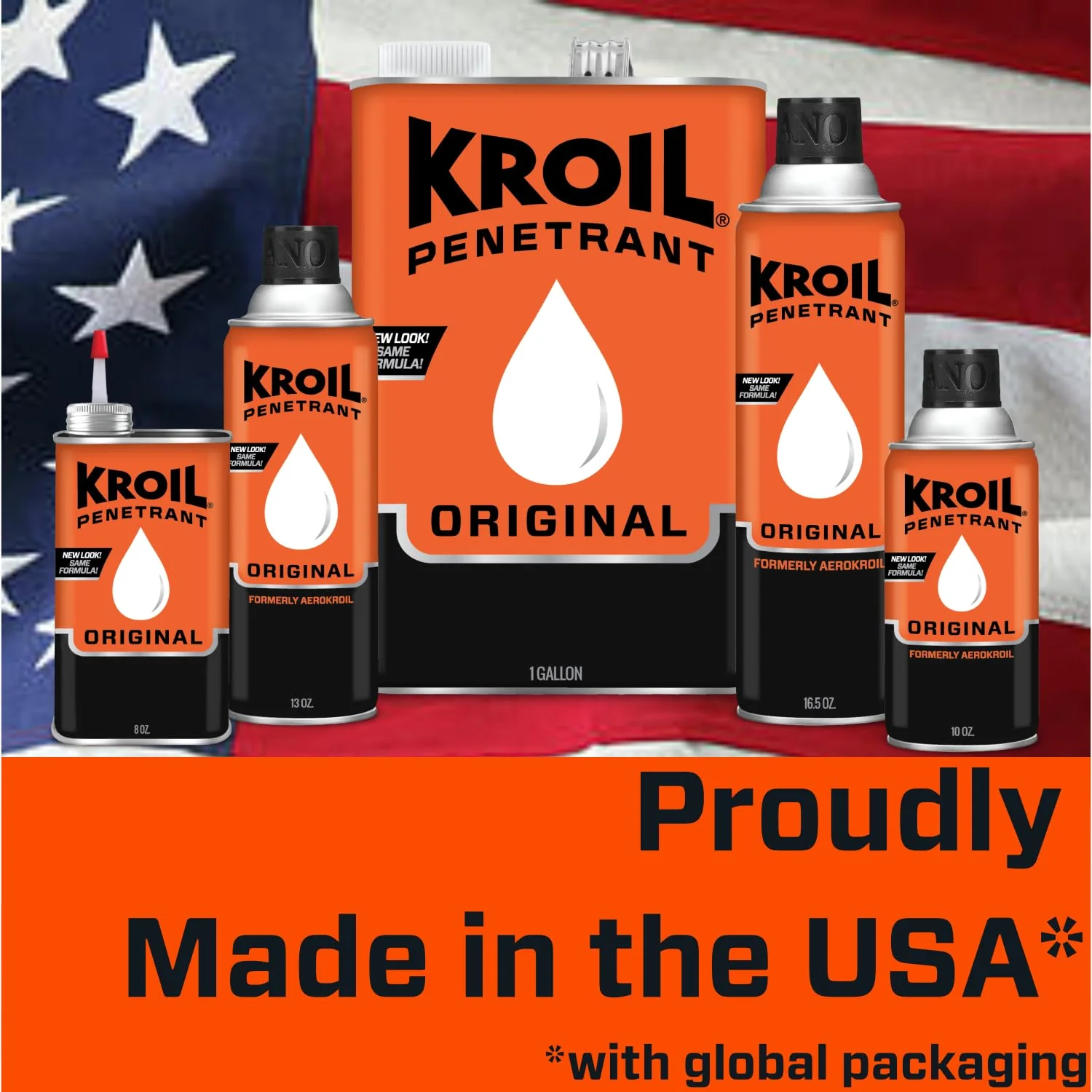 Kroil Original Penetrating Oil (KL011), Penetrant for Rusted Bolts, Metal, Hinges, Chains, Moving Parts - Rust, Corrosion Inhibitor (Liquid-1 Gallon Can-Single) - Image 7