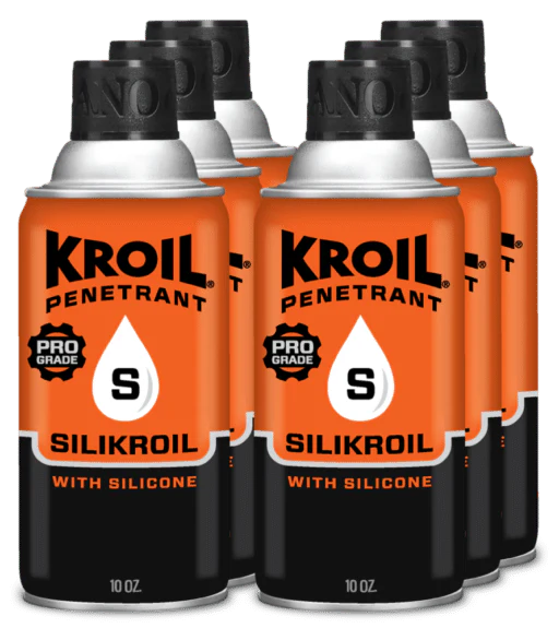 Kroil Penetrating Oil with Silicone (Aerosol Spray- 10oz. Can- Case of 6)