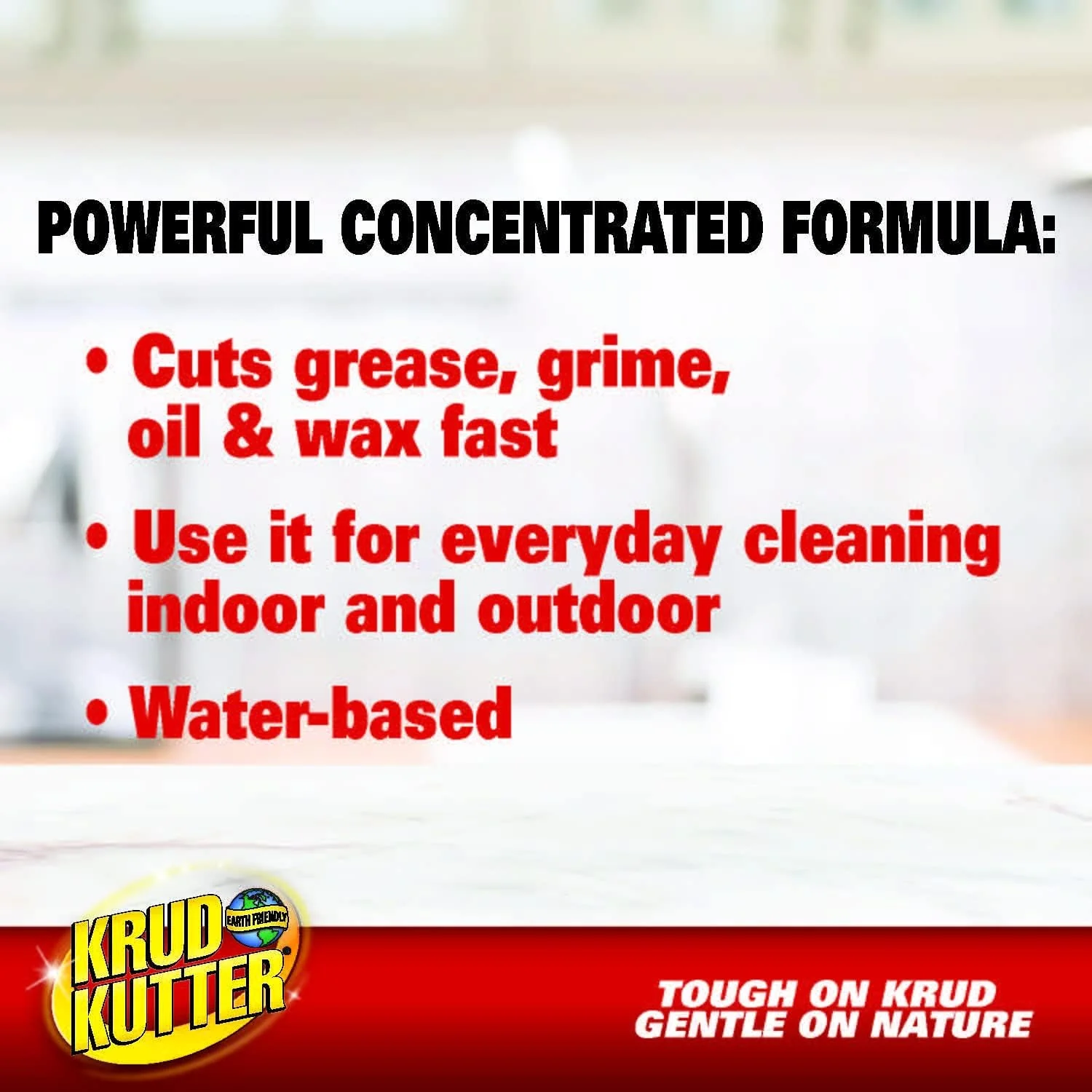Krud Kutter KK012 Original Concentrated Cleaner/Degreaser Stain Remover, Gallon - Image 4