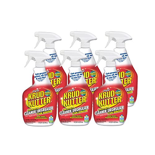 Krud Kutter KK326-6PK Original Concentrated Cleaner/Degreaser, 32 Oz (Pack of 6)