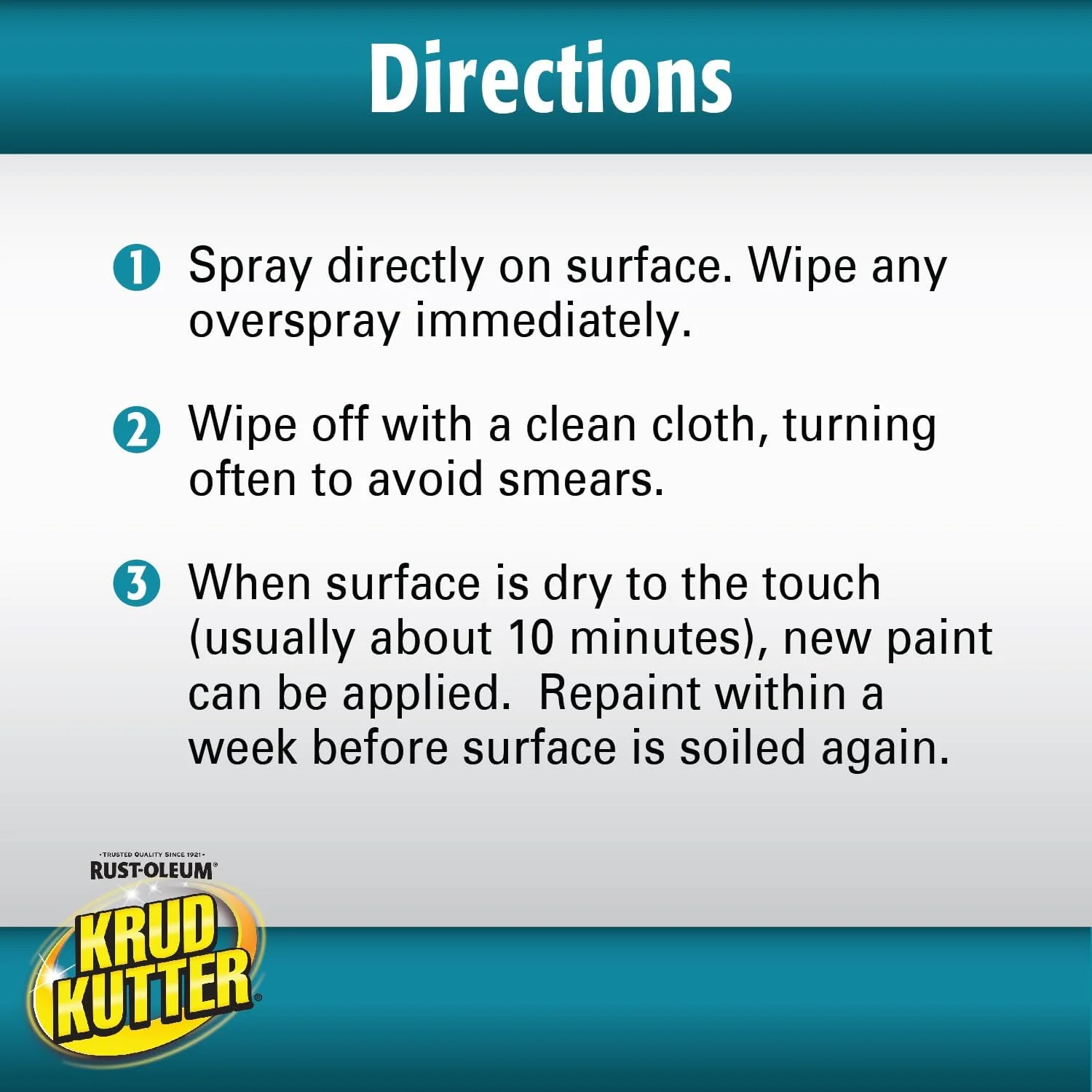 KRUD KUTTER PC326 Prepaint Cleaner/TSP Substitute, 32 oz - Image 8