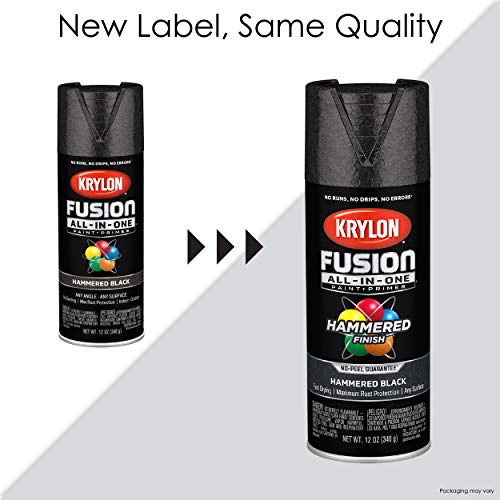Krylon Fusion All-In-One Adhesive Hammered Finish Spray Paint for Indoor/Outdoor Use, 12 oz, Dark Bronze - Image 7