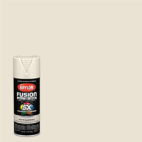 Krylon Fusion All-In-One Adhesive Spray Paint for Indoor/Outdoor Use, 12 oz, Clamshell - Image 2