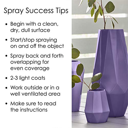 Krylon Fusion All-In-One Adhesive Spray Paint for Indoor/Outdoor Use, 12 oz, Clear - Image 6