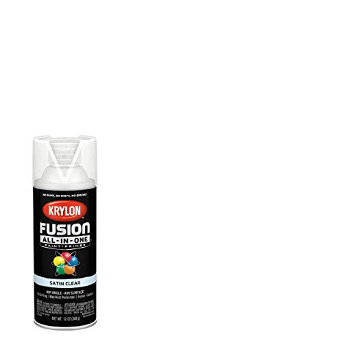 Krylon Fusion All-In-One Adhesive Spray Paint for Indoor/Outdoor Use, 12 oz, Clear - Image 2