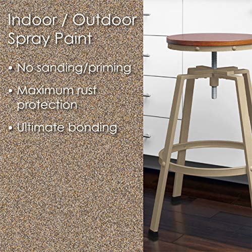 Krylon Fusion All-In-One Adhesive Spray Paint for Indoor/Outdoor Use, 12 oz, Desert Sand - Image 3