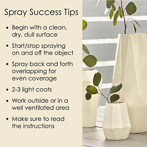 Krylon Fusion All-In-One Adhesive Spray Paint for Indoor/Outdoor Use, 12 oz, Dover White - Image 6